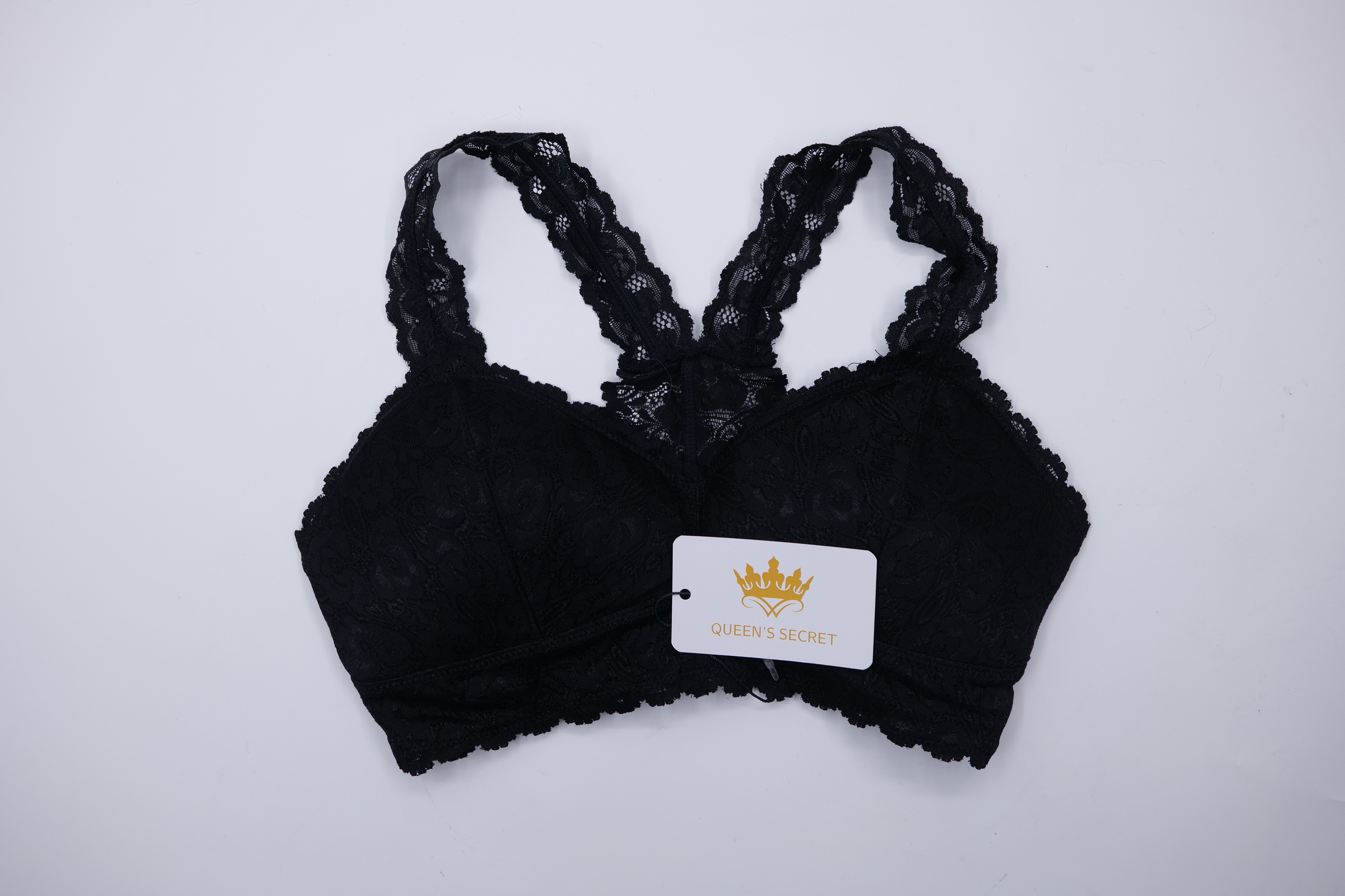 QUEEN'S SECRET Underwear Push Up Bra Lace Comfort Padded Bra Add 1 Cup Brassiere Plunge Underwire Bra Lift Up Bras